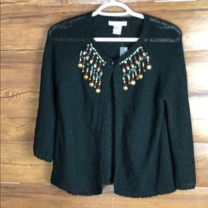 WD.NY embellished women’s sweater size: medium new with tags